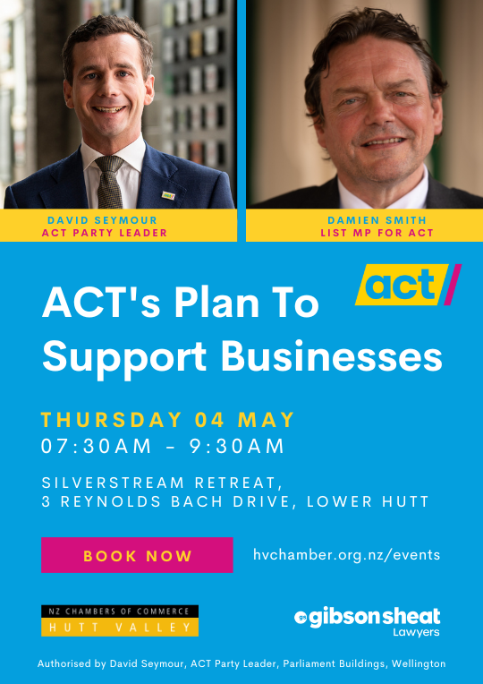 David Seymour and David Smith  - ACTs Plan To Support Businesses