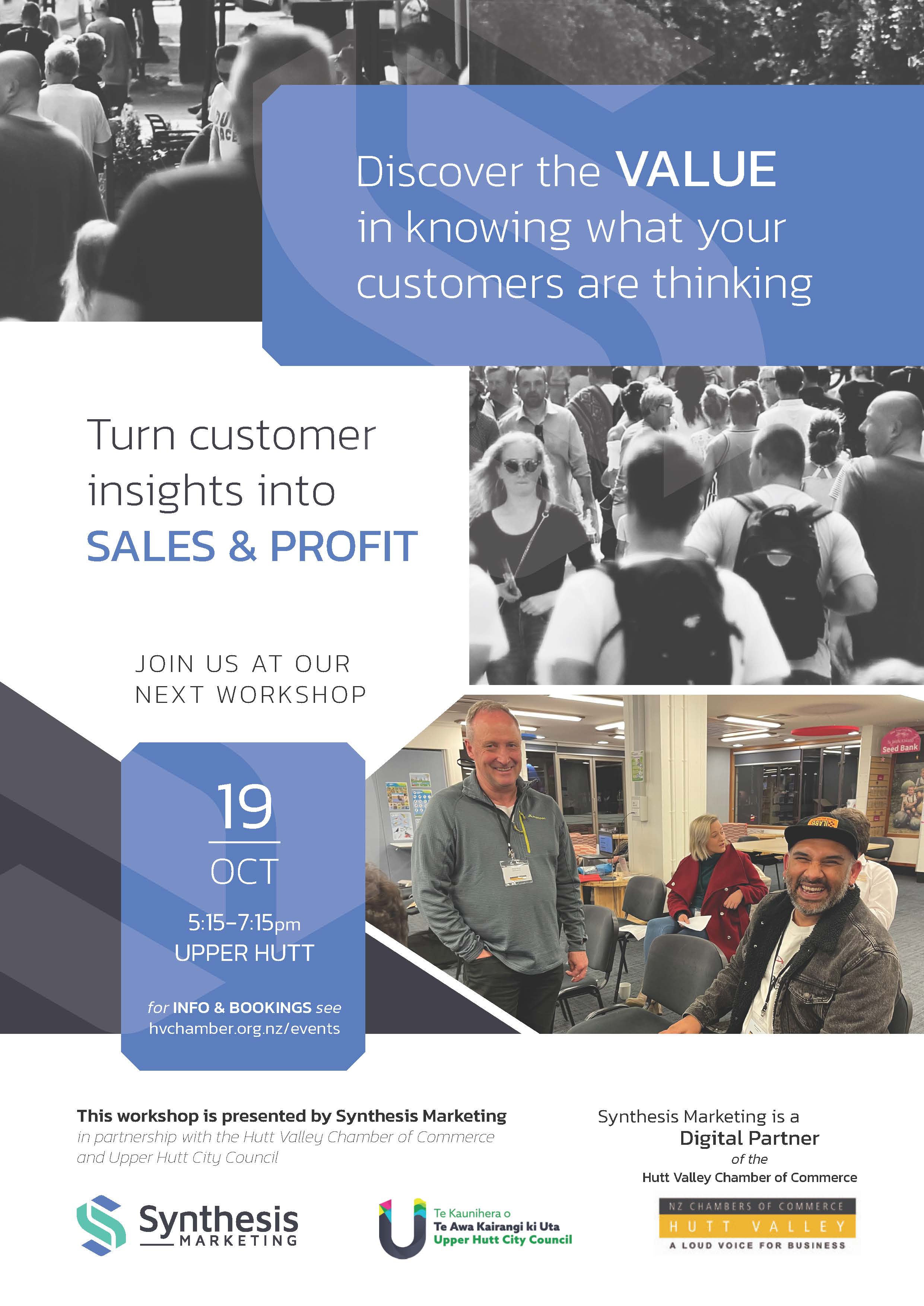 Synthesis Marketing Workshop - How To Turn Customer Insights Into Sales and Profit