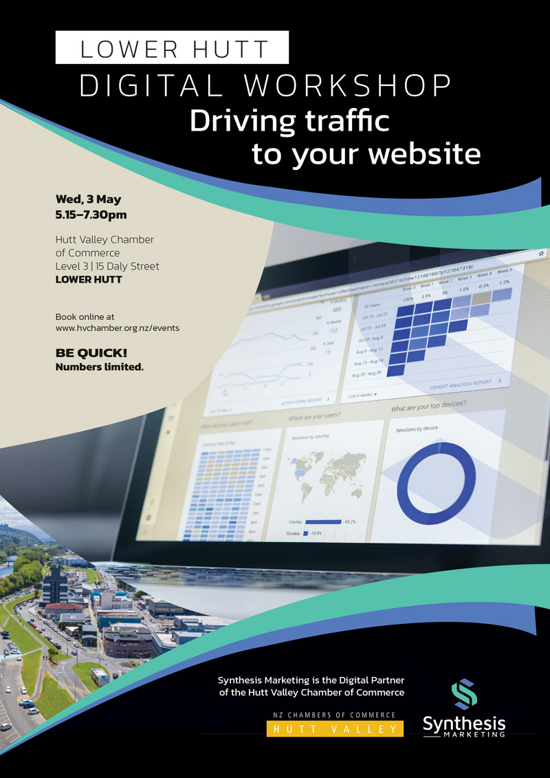 Digital Workshop Lower Hutt | Driving Traffic To Your Website | Synthesis Marketing