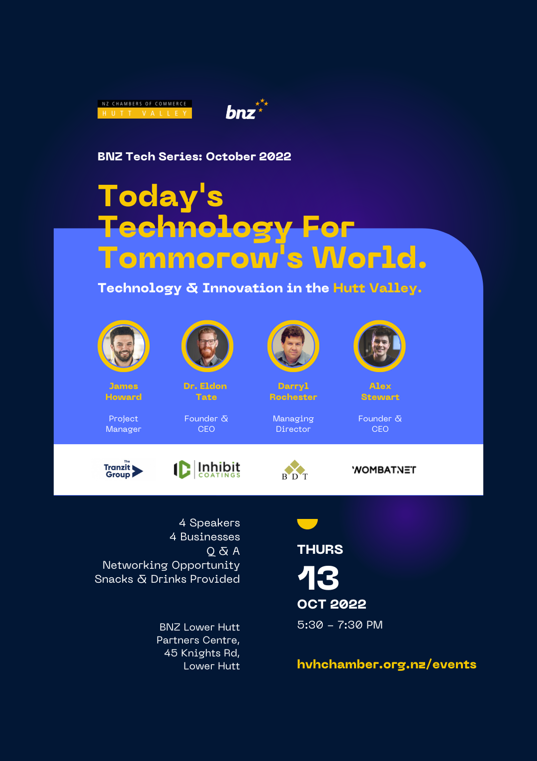 BNZ Tech Series 2022: Today's Technology For Tomorrow's World