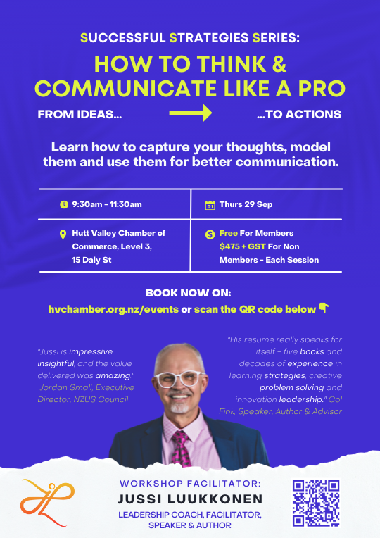 How To Think And Communicate Like A Pro - Successful Strategies Series: From Ideas To Actions By Jussi Luukkonen