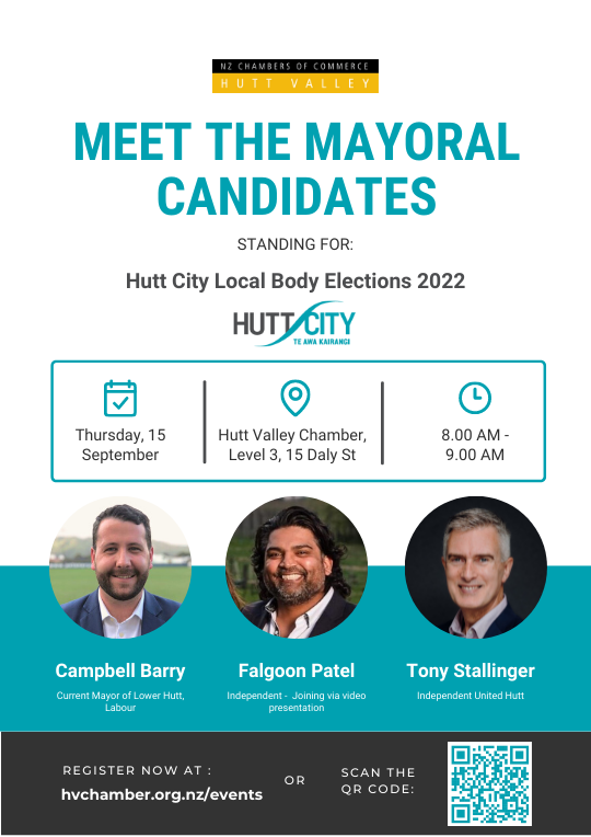 Meet the Mayoral candidates standing for Hutt City Local Body Elections 2022